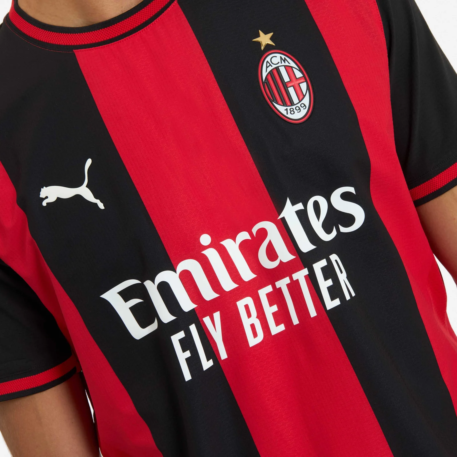 AC Milan 2026-27 home kit detail