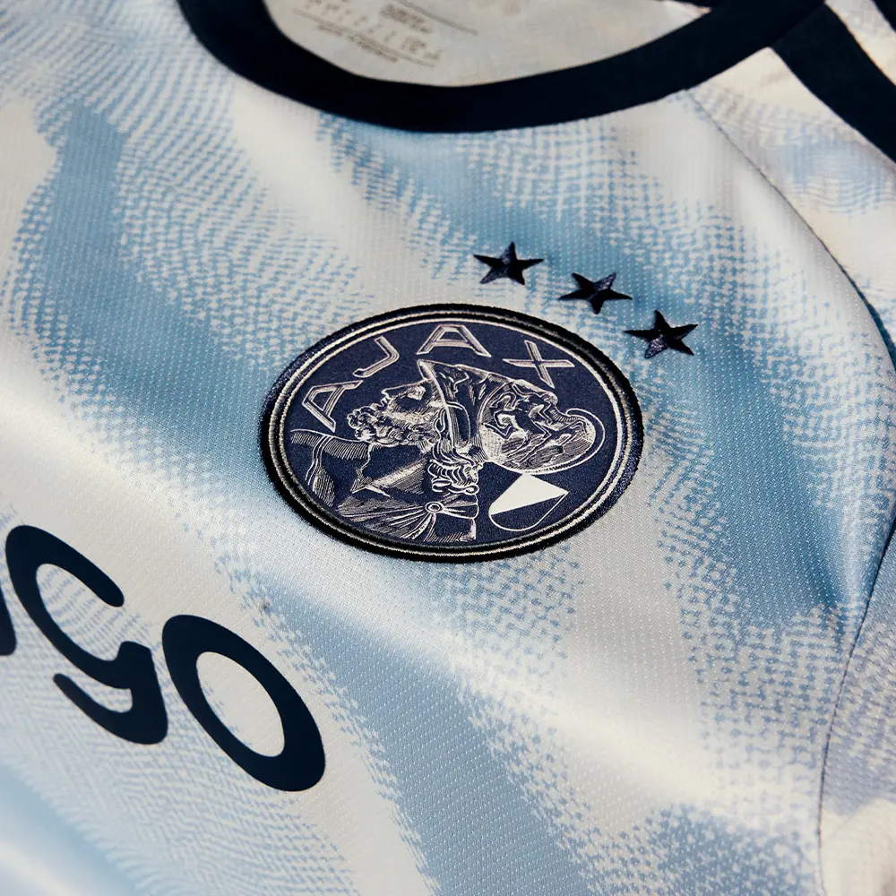 Ajax 2026/27 third shirt badge detail