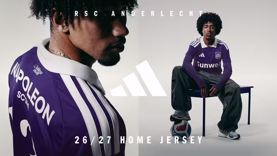 RSC Anderlecht 2026-27 home kit by adidas