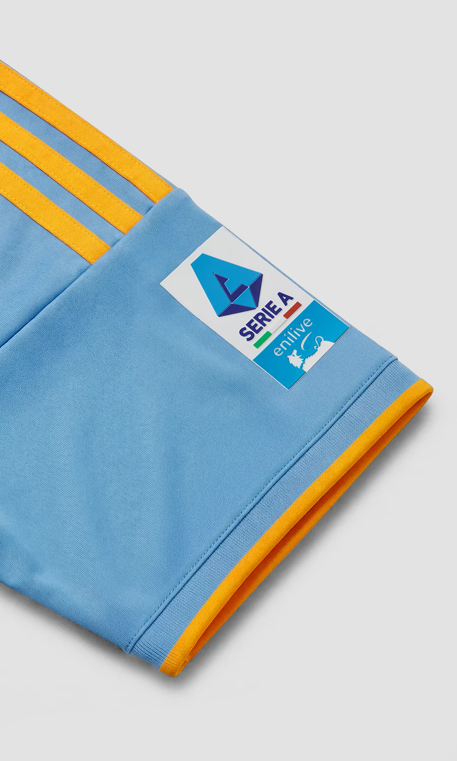 Como 1907 x Rhude x adidas fourth jersey collar detail
