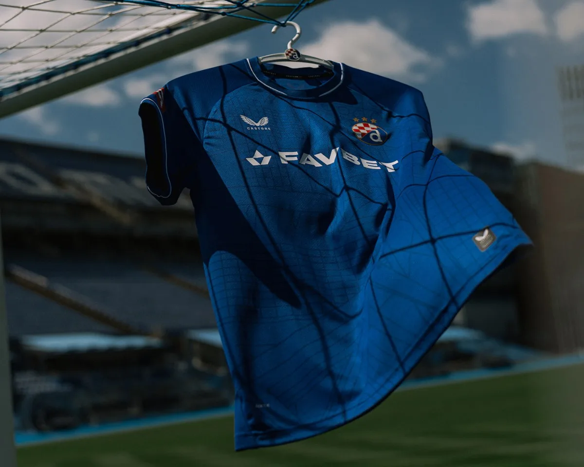Dinamo Zagreb 2026-27 home kit by Castore