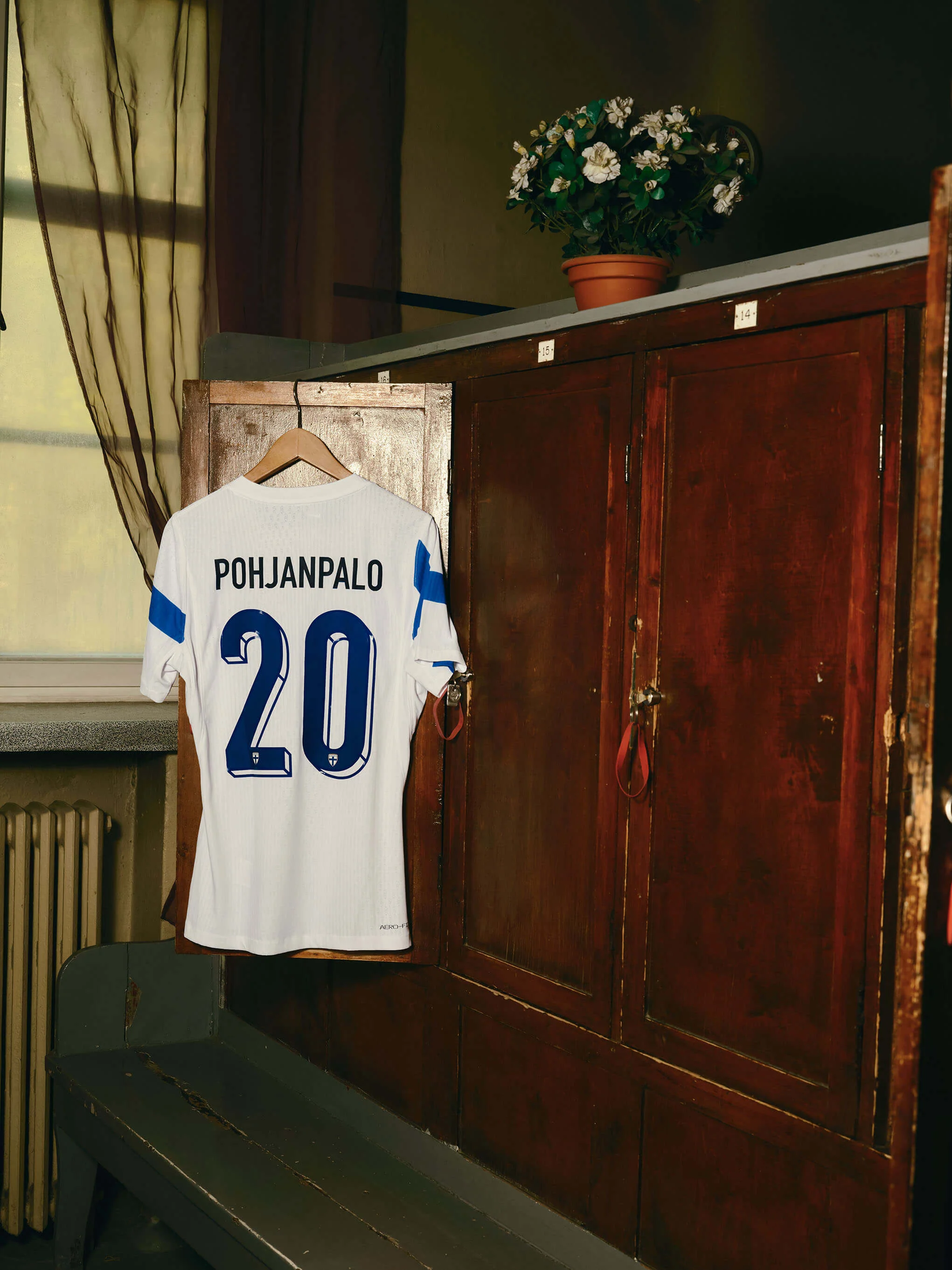 Finland 2026 home kit back