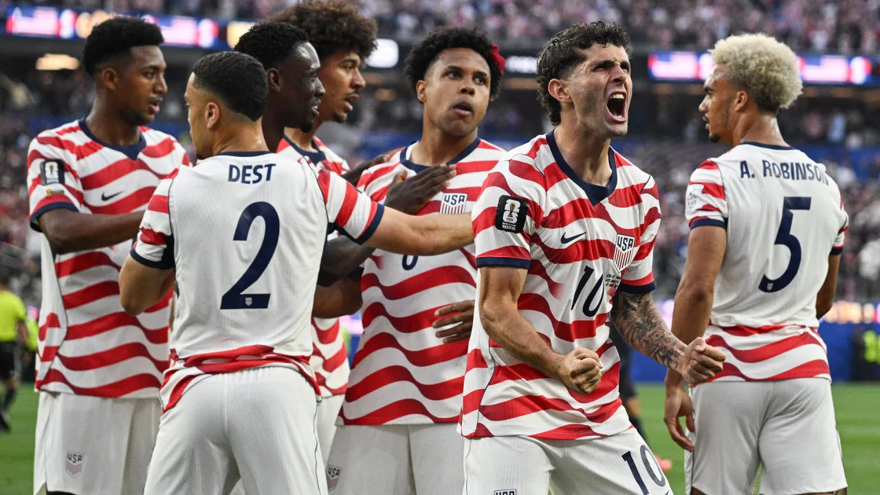 USA's Nike home kit makes its World Cup debut with a win over Paraguay
