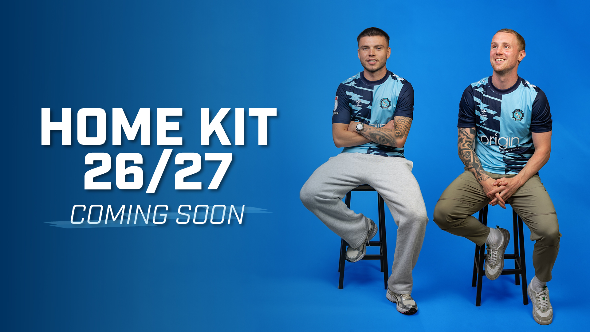 Wycombe Wanderers reveal new 2026/27 Hummel home kit