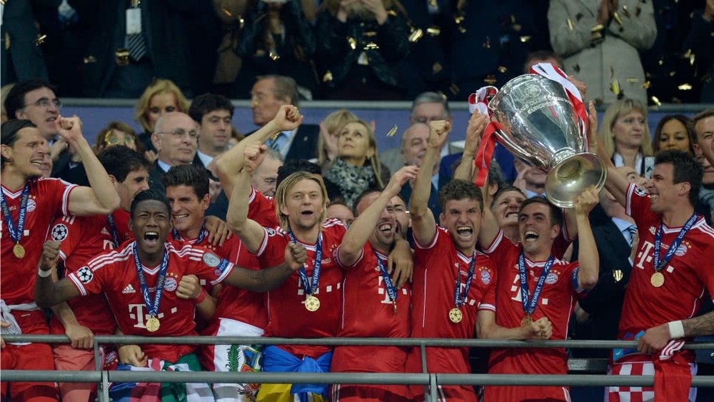 Bayern München Treble celebration 2013