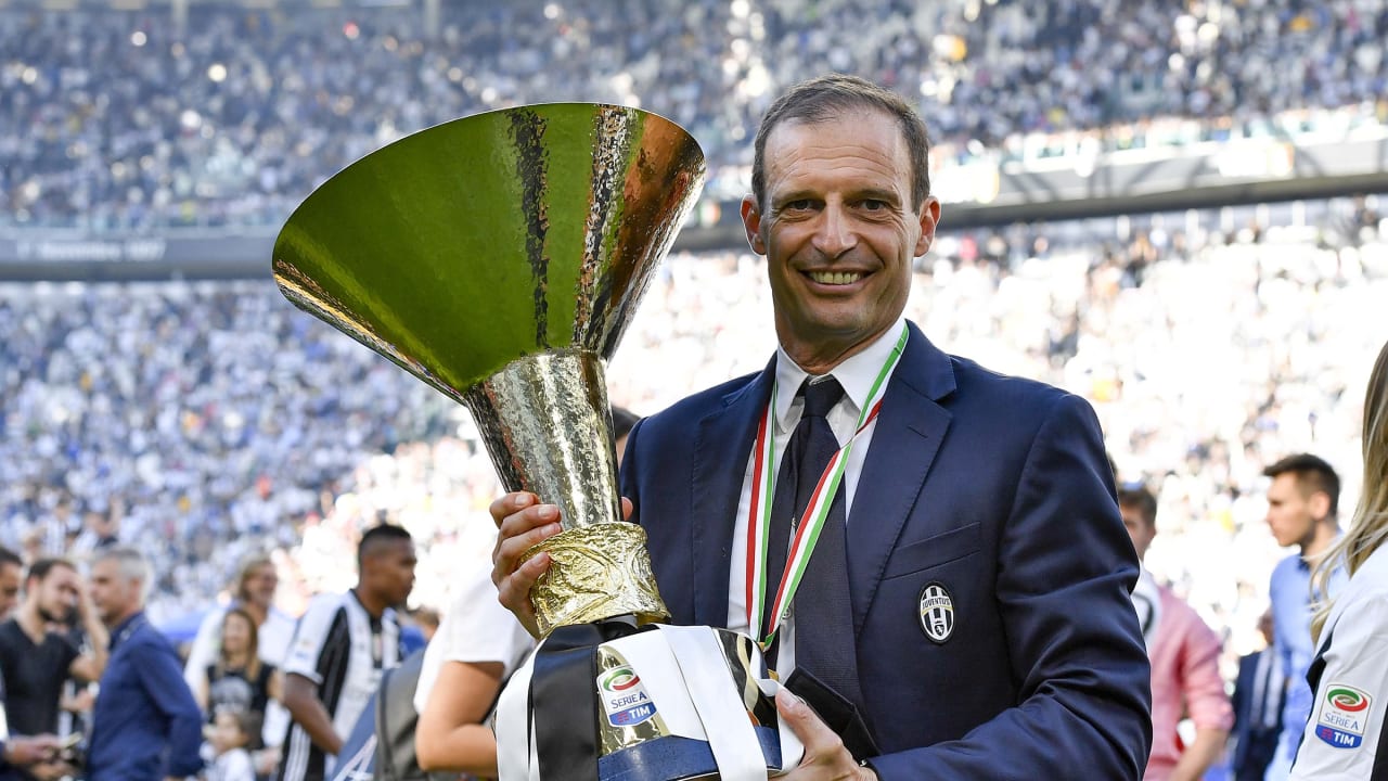 Juventus Adidas era, Allegri Scudetto celebrations