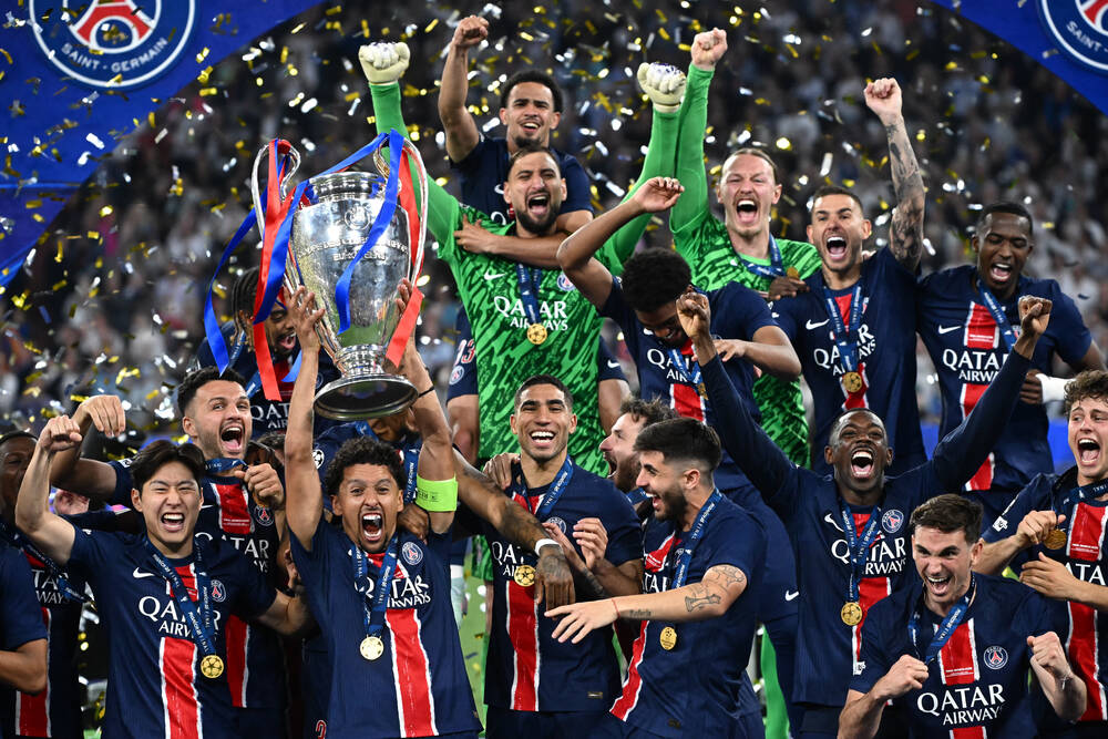 PSG Champions League winners 2025