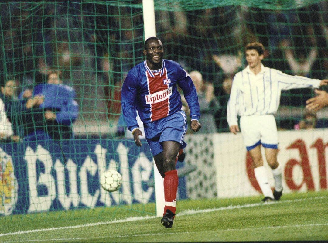 George Weah at PSG 1995